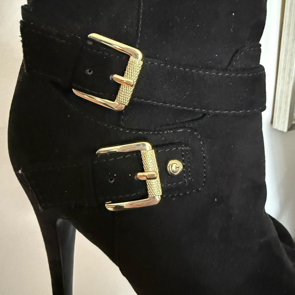 Guess Black Heeled Boots - Picture 5 of 6